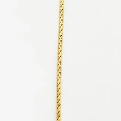 Collier maille en or jaune