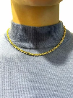 COLLIER MAILLE FANTAISIE