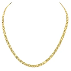 Collier Maille fantaisie Or jaune