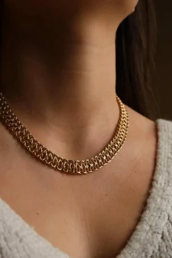 Collier Maille fantaisie Or jaune