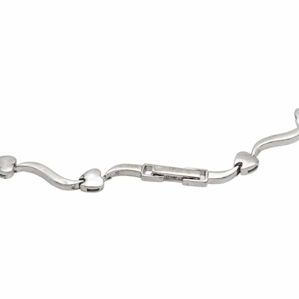 Collier Maille fantaisie Or blanc Diamant
