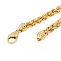 Collier Maille fantaisie Or jaune