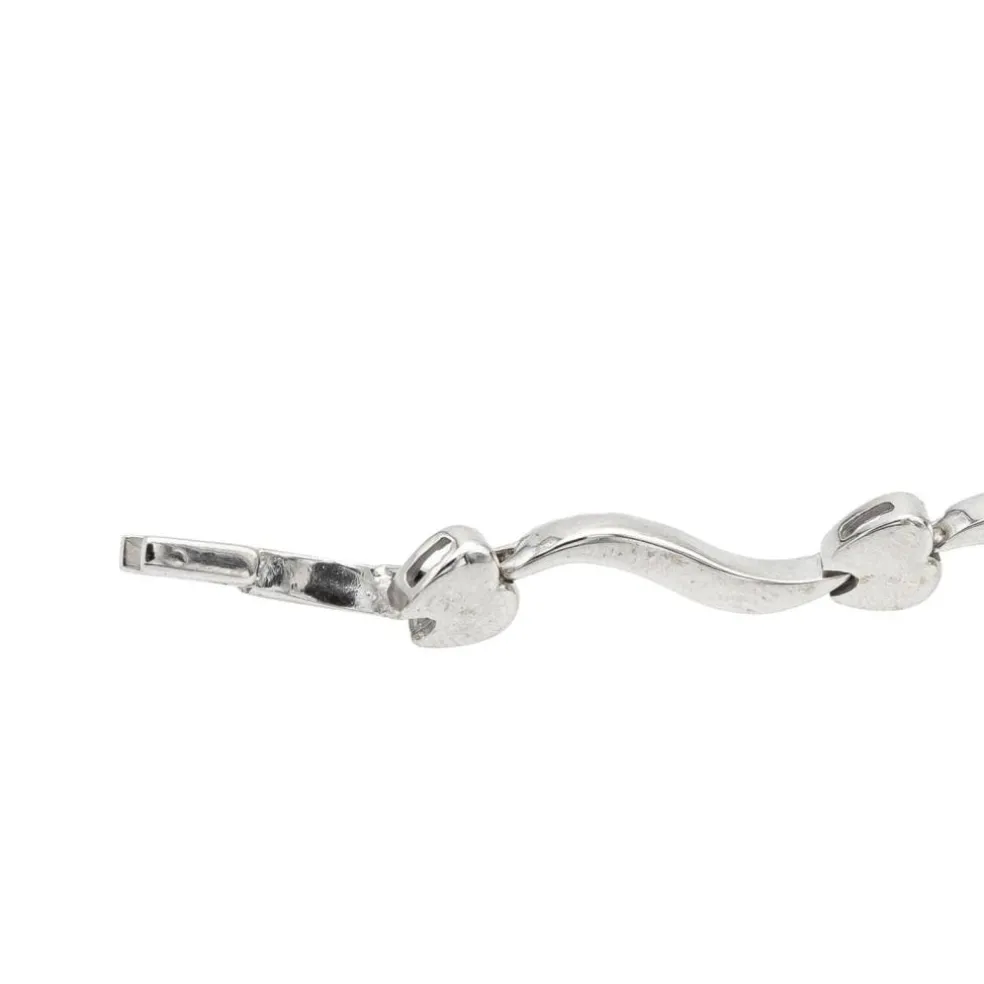 Collier Maille fantaisie Or blanc Diamant