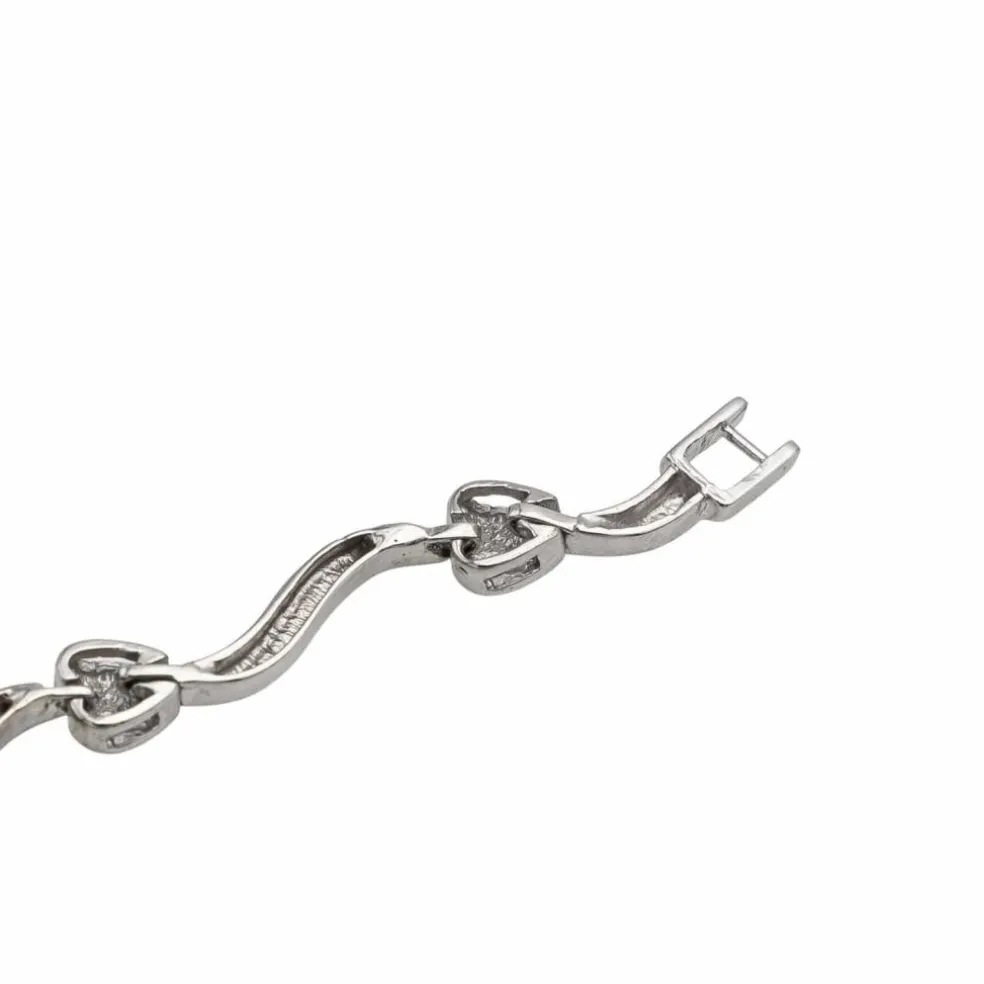 Collier Maille fantaisie Or blanc Diamant
