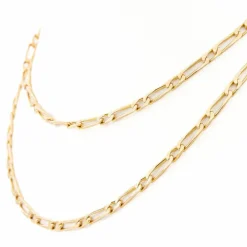 Collier Maille figaro Or jaune