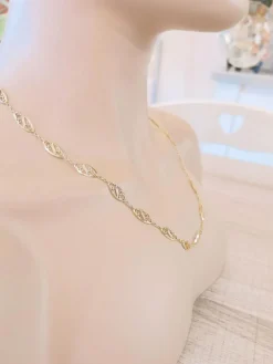 Collier maille Filigranée