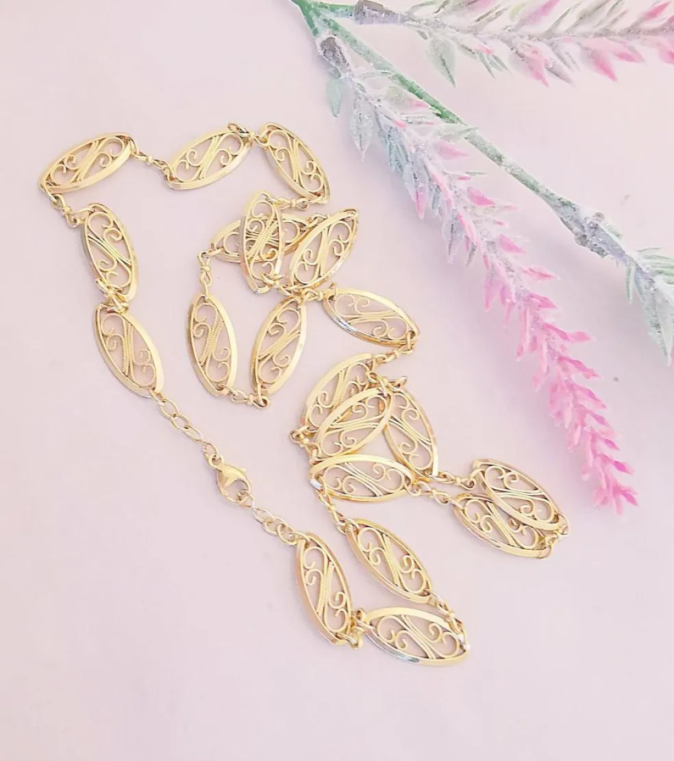 Collier maille Filigranée