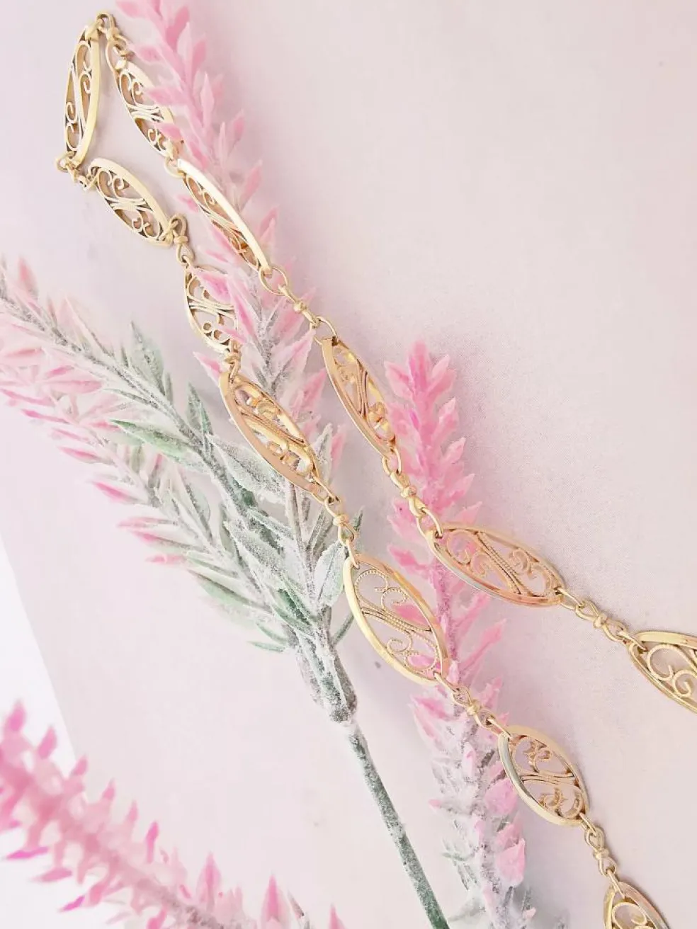 Collier maille Filigranée