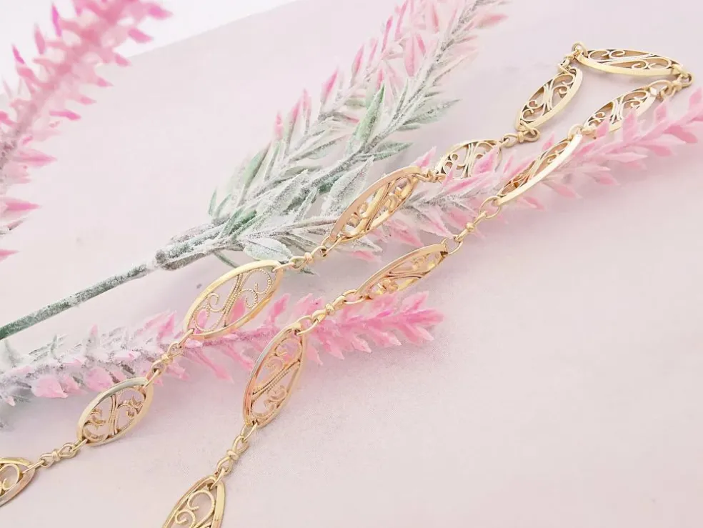 Collier maille Filigranée