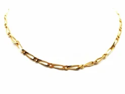 Collier Maille firgaro Or jaune
