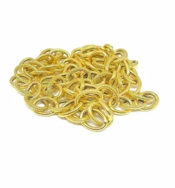Collier maille forçat antillaise or jaune