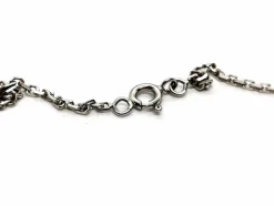 Collier Maille forçat Or blanc