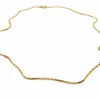 Collier Maille forçat Or jaune