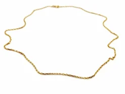 Collier Maille forçat Or jaune
