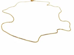 Collier Maille forçat Or jaune