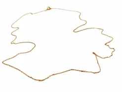 Collier Maille forçat Or jaune