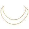 Collier Maille forçat Or jaune