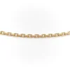 Collier Maille forçat Or jaune