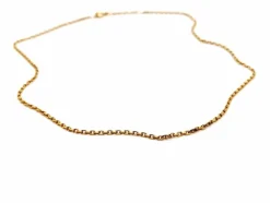 Collier Maille forçat Or jaune