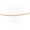 Collier Maille forçat Or jaune