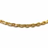 Collier Maille forçat Or jaune
