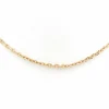 Collier Maille forçat Or jaune