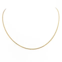 Collier Maille forçat Or jaune