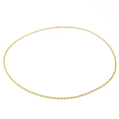 Collier Maille forçat Or jaune