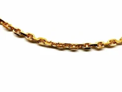 Collier Maille forçat Or jaune