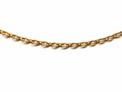 Collier Maille forçat Or jaune