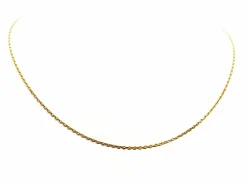 Collier Maille forçat Or jaune