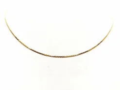 Collier Maille forçat Or jaune