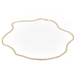 Collier Maille forçat Or jaune