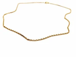 Collier Maille forçat Or jaune