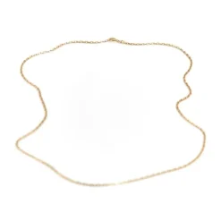 Collier Maille forçat Or jaune