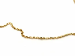 Collier Maille forçat Or jaune