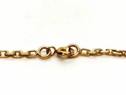 Collier Maille forçat Or jaune
