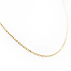 Collier Maille forçat Or jaune