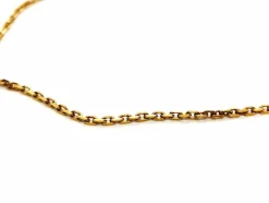 Collier Maille forçat Or jaune