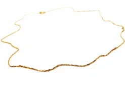 Collier Maille forçat Or jaune