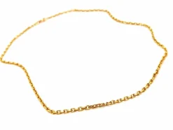 Collier Maille forçat Or jaune