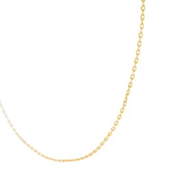 Collier Maille forçat Or jaune