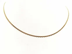 Collier Maille forçat Or jaune