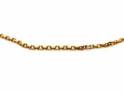 Collier Maille forçat Or jaune