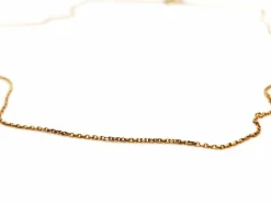 Collier Maille forçat Or jaune