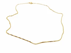 Collier Maille forçat Or jaune