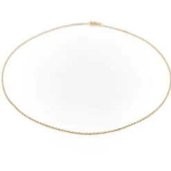 Collier Maille forçat Or jaune