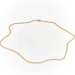 Collier Maille forçat Or jaune