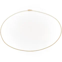 Collier Maille forçat Or jaune