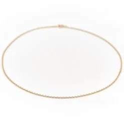 Collier Maille forçat Or jaune